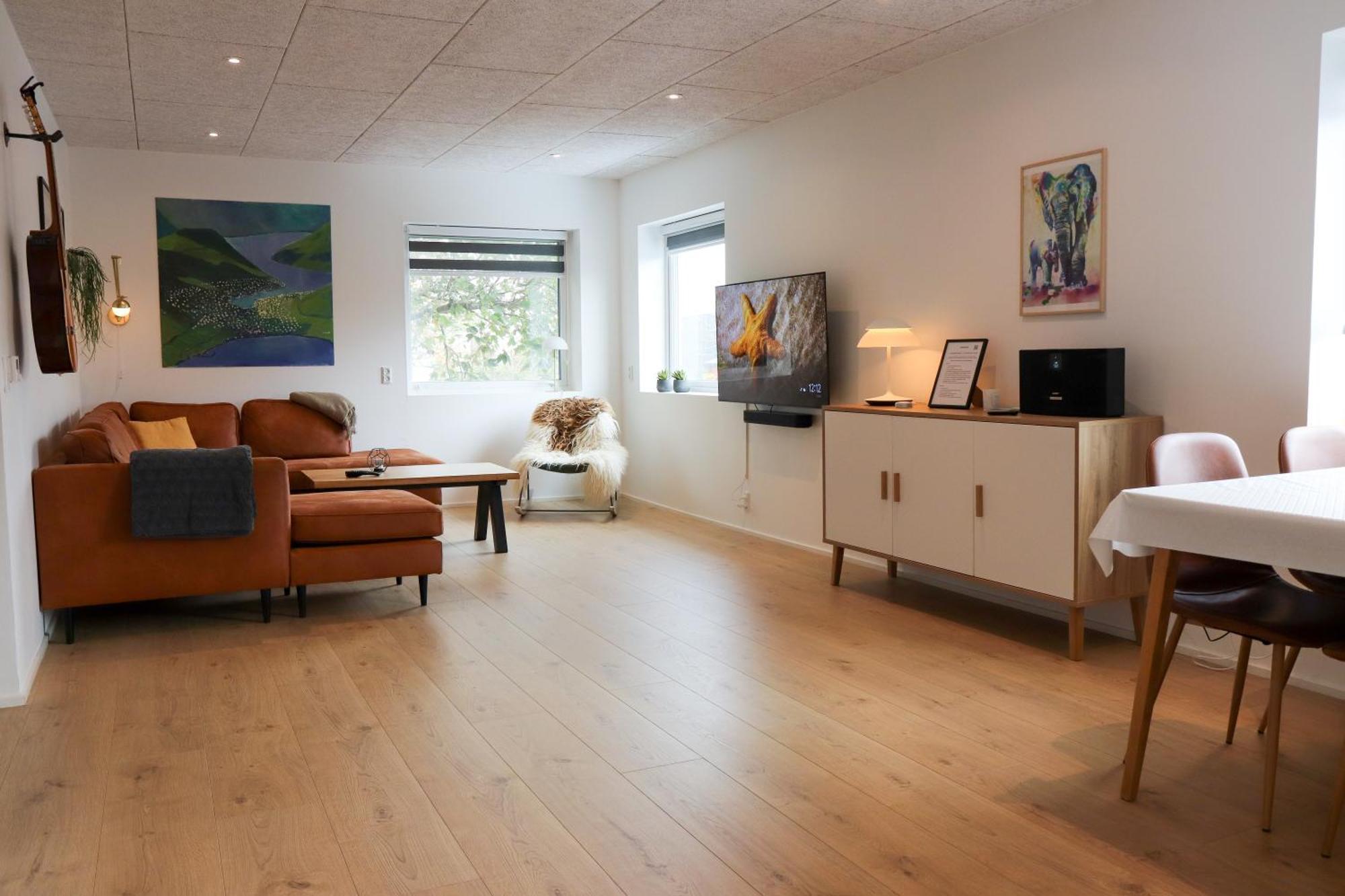 Brand New Flat In Central Klaksvík Kültér fotó